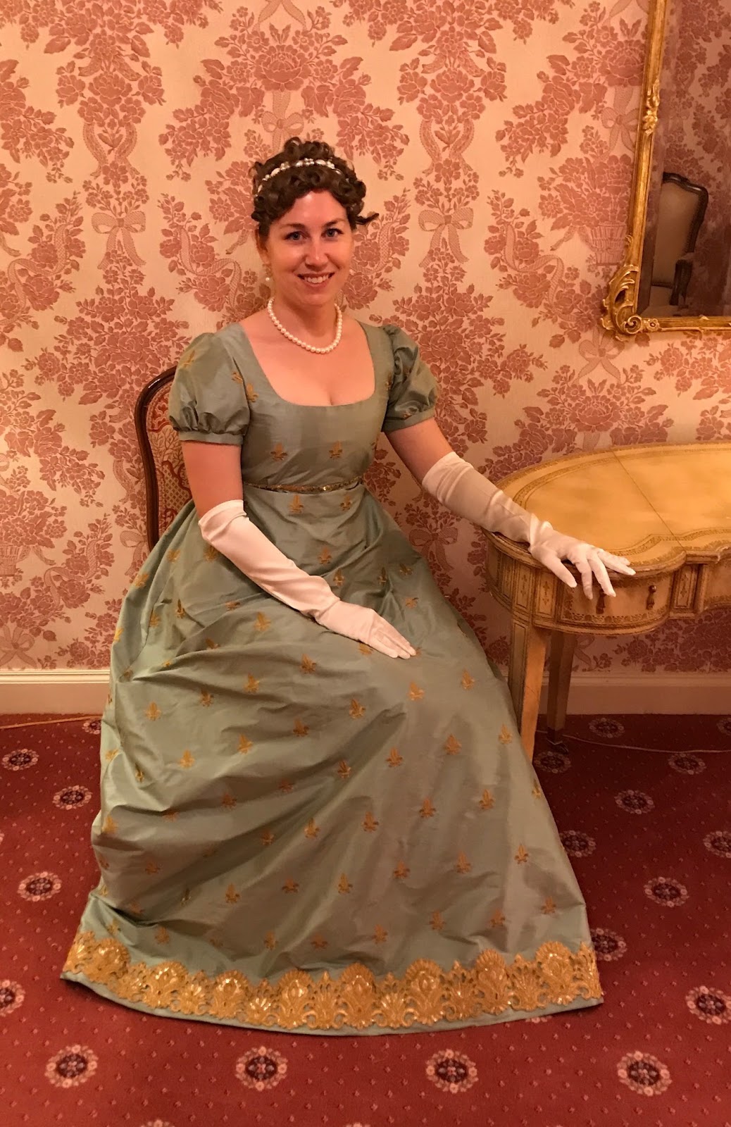 regency ball gown