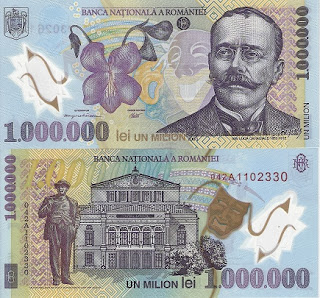 Romania 1 Million (1,000,000)