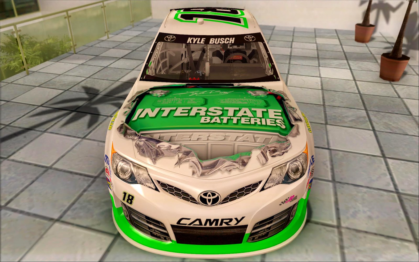 Grand Theft Auto : San Andreas NASCAR: Kyle Busch Paint Schemes