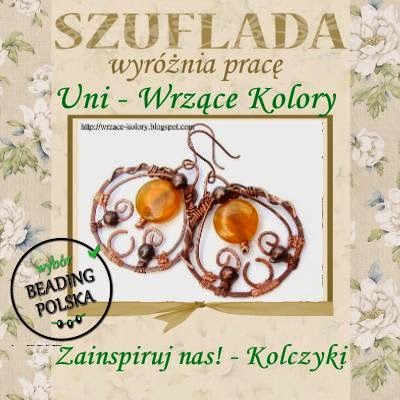 Wyróżnienie "Kolczyki" w Szufladzie