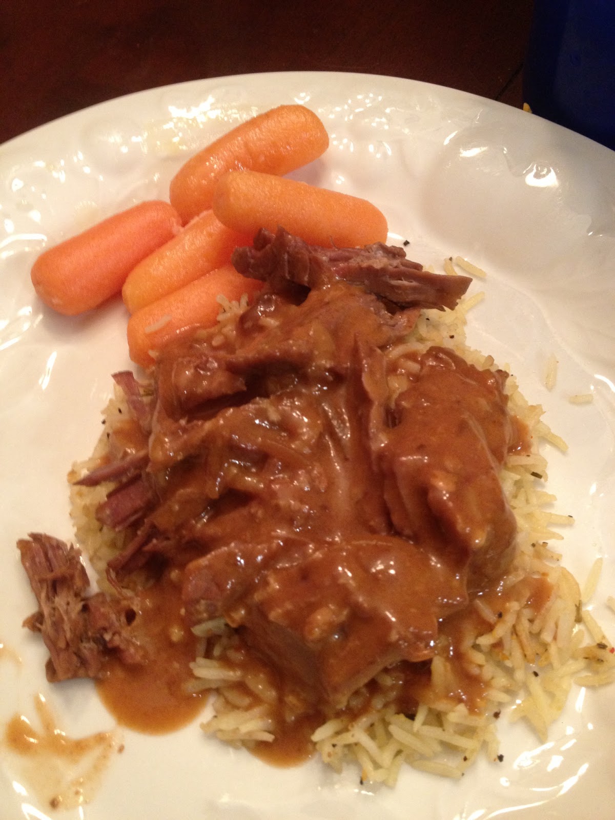 Kimmie's Cooking Something Slow Cooked London Broil