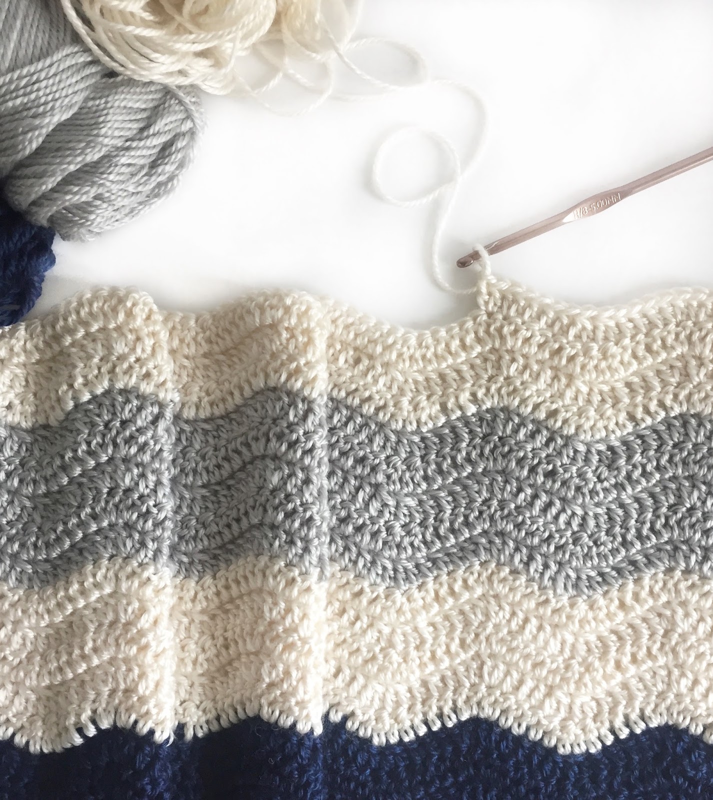 Ripple stitch crochet blanket pattern new arrivals