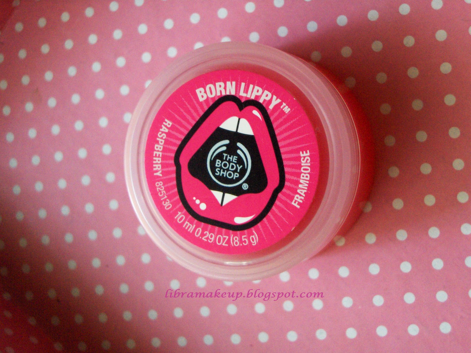 Libra Makeup The Body Shop Lip Balm Raspberry