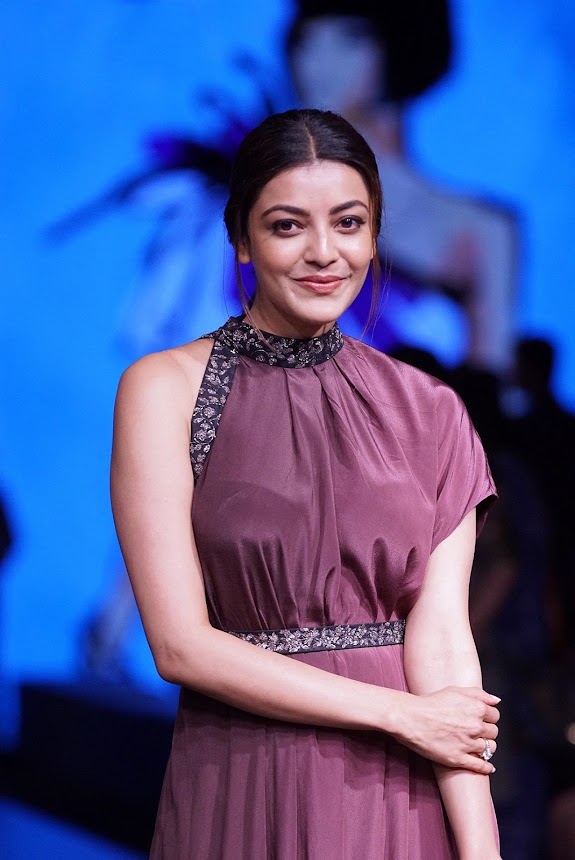Kajal Aggarwal at Lakme Fashion Week 2018