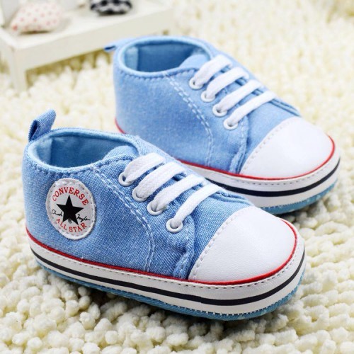 baby boy blue converse