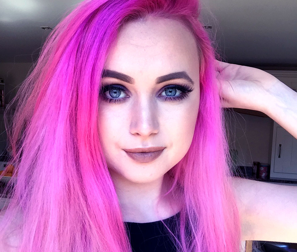 Becky Pink Bleached Hair Positives Negatives