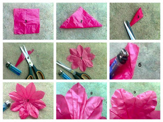 Cara Membuat Bunga dari  Plastik  Kresek  Bekas Mudah Murah 