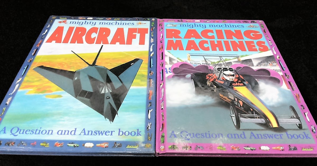 Kid Books Blog 49.ชุด Mighty Machines Aircraft / Racing Machines