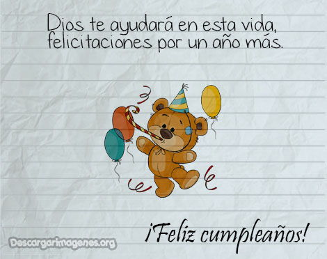 Cumpleaños palabras bonitas compartir a una persona.