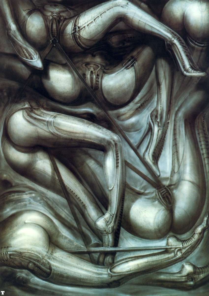 Exposición HR giger en viena.