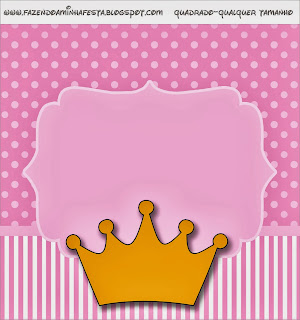 princess crown free printable candy bar labels oh my fiesta in