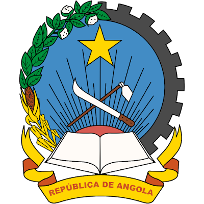 Logo Gambar Lambang Simbol Negara Angola PNG JPG ukuran 400 px