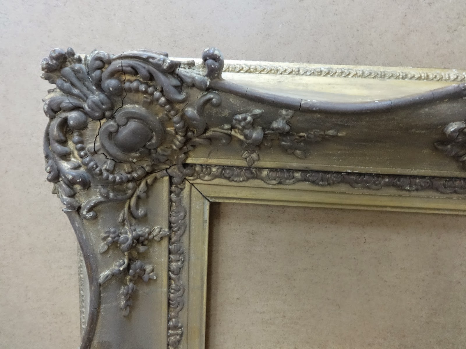 Antique Frame Sale: Victorian Swept Louis XV Rococo Revival Frame B.
