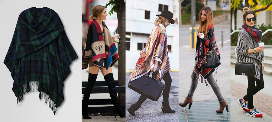 DIY Cómo hacer poncho muy fácil blog diy y blog de costura.