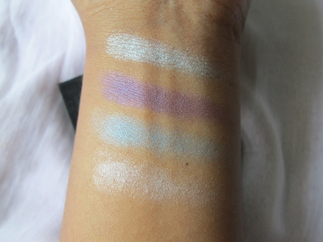 Rimmel London Glam Eyes Quad Eye Shadow-State of Grace Review, Swatches & EOTDs
