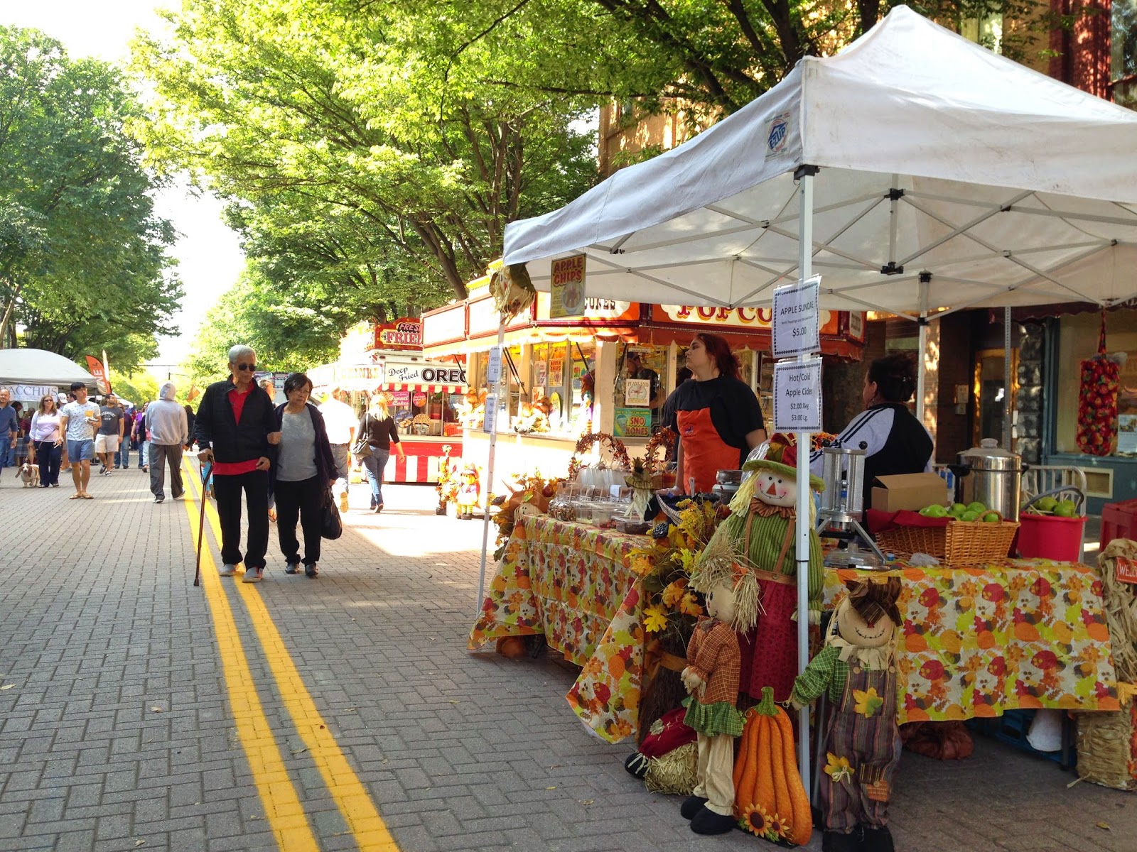 Nossa vida em Ithaca Ithaca Apple Harvest Festival