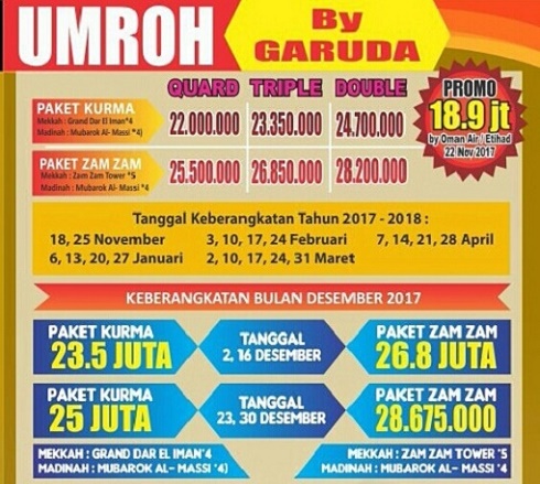 Berapa Ongkos Umroh – Inspirasi Muslim