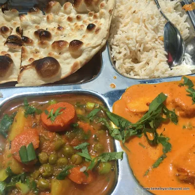 tandoori lunch special at JotMahal Palace of Indian Cuisine in Berkeley, California
