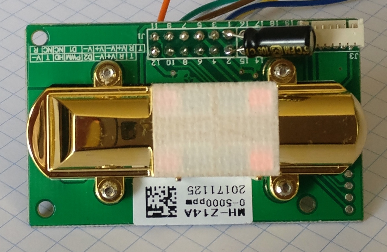 NDIR Infrarot Kohlendioxid Sensor-Modul MH-Z14A CO2 PWM 0-5000ppm WQ✈ 