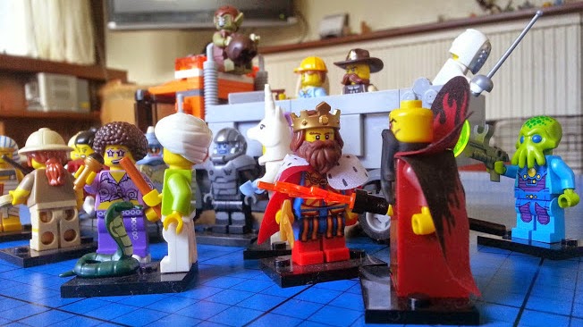 LEGO Minifigures series 13 snake charmer king evil emperor zurg