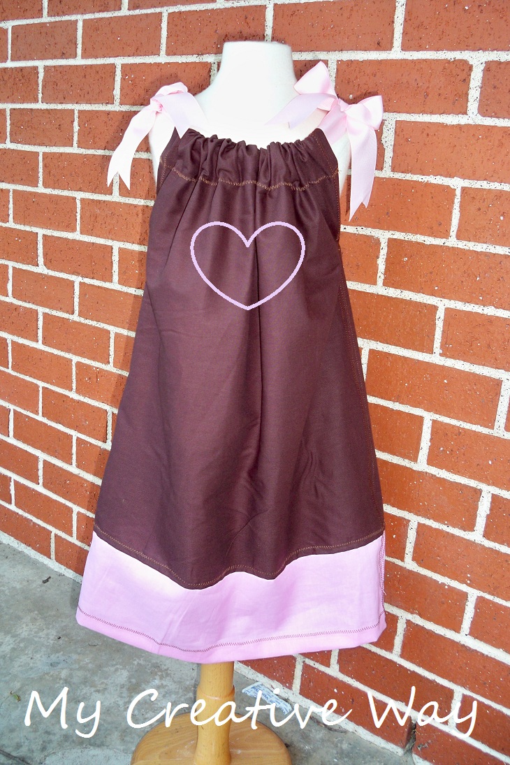 My Creative Way DIY Pillowcase Dress Tutorial. No ARMholes to cut out!