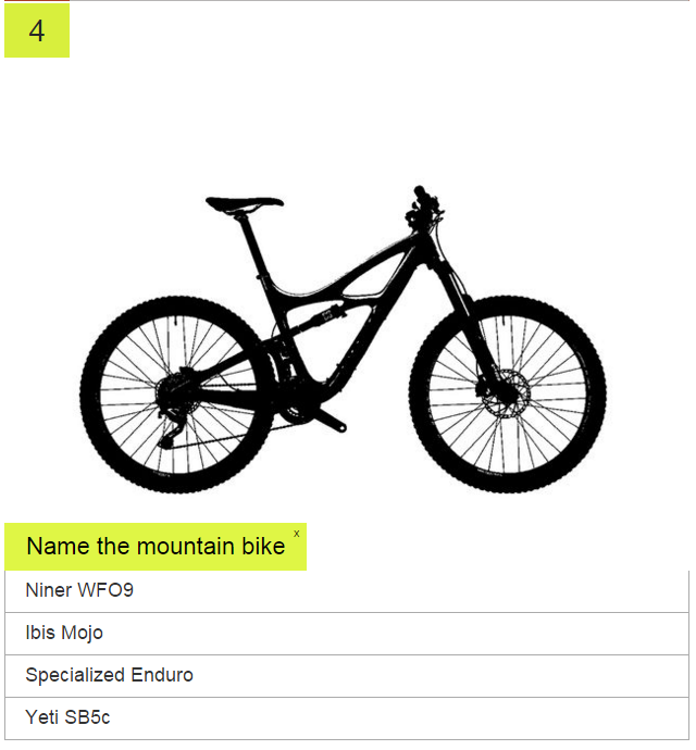 The Retrogrouch Quiz Do You Know Your Mountain Bikes?