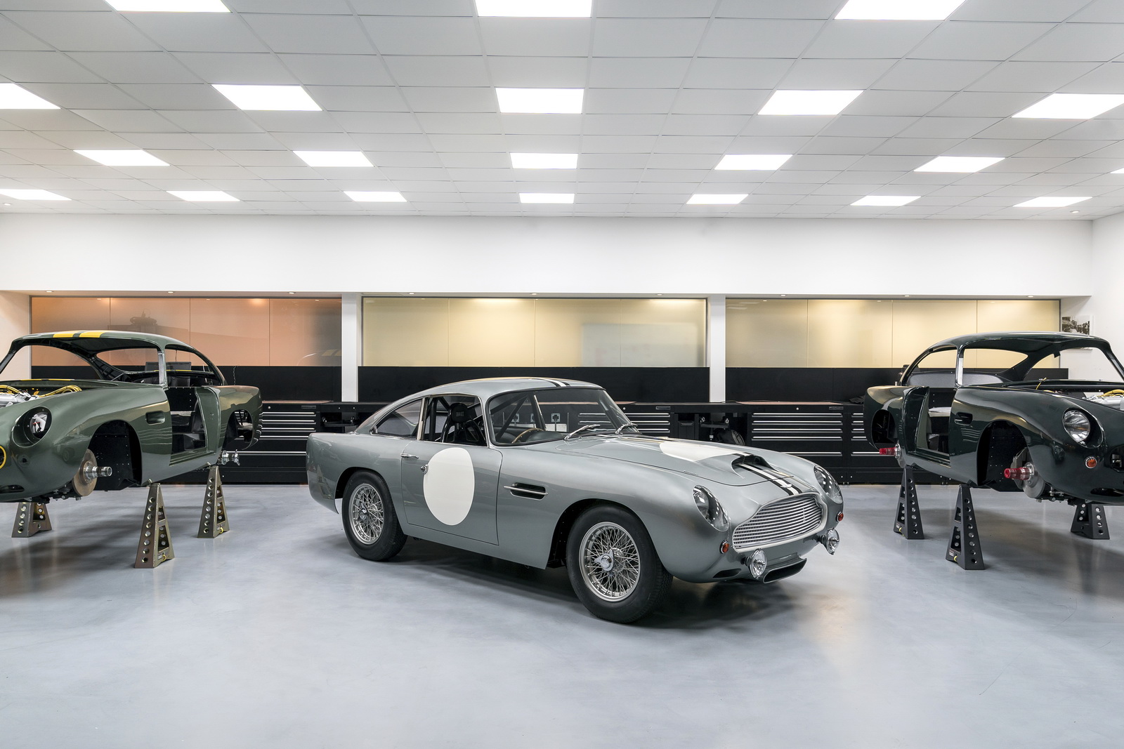 Aston Martin Returns To Historic Newport Pagnell Production Facility