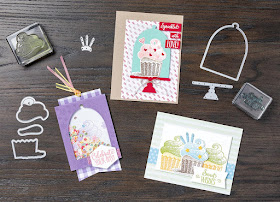 Stampin' Up! Sale-a-Bration Hello Cupcake + Call Me Cupcake Framelits 