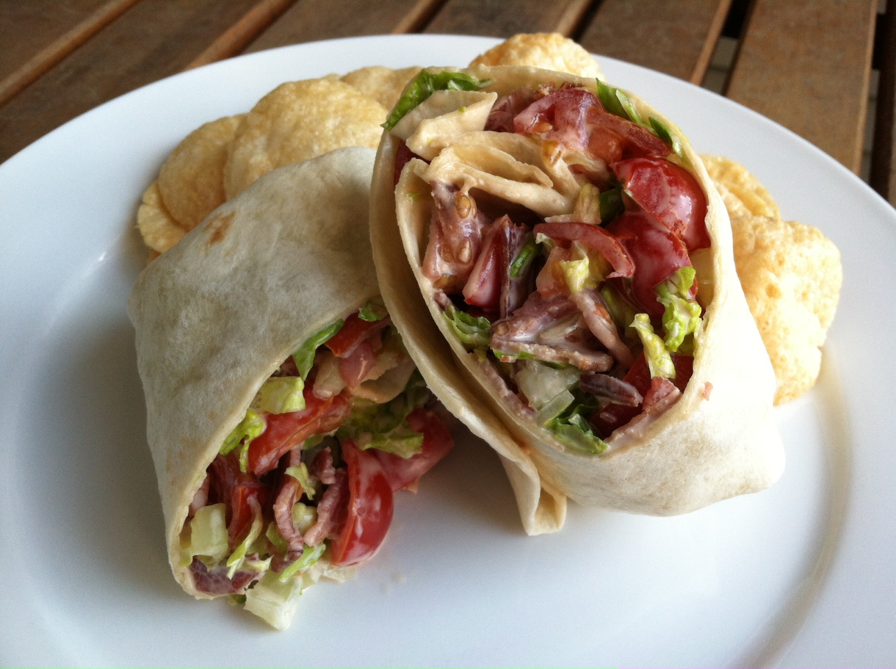A Taste of Home Cooking: BLT Wraps
