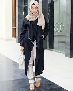 Style Celana Jogger Wanita Hijab Contoh Padu Padan Celana Jogger Dengan Hijab Style Casual Terbaru
