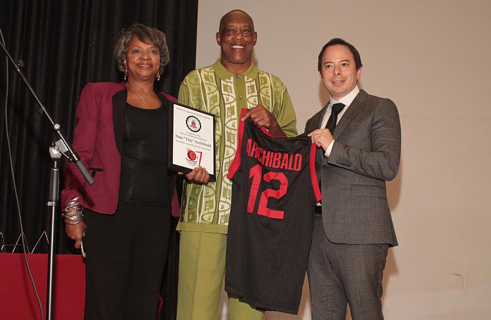 Nate 'Tiny' Archibald honored by his high school alma mater - New