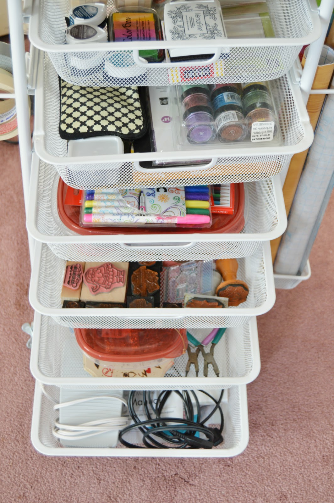 Vikalpah: How I organized my craft supplies in a shared closet