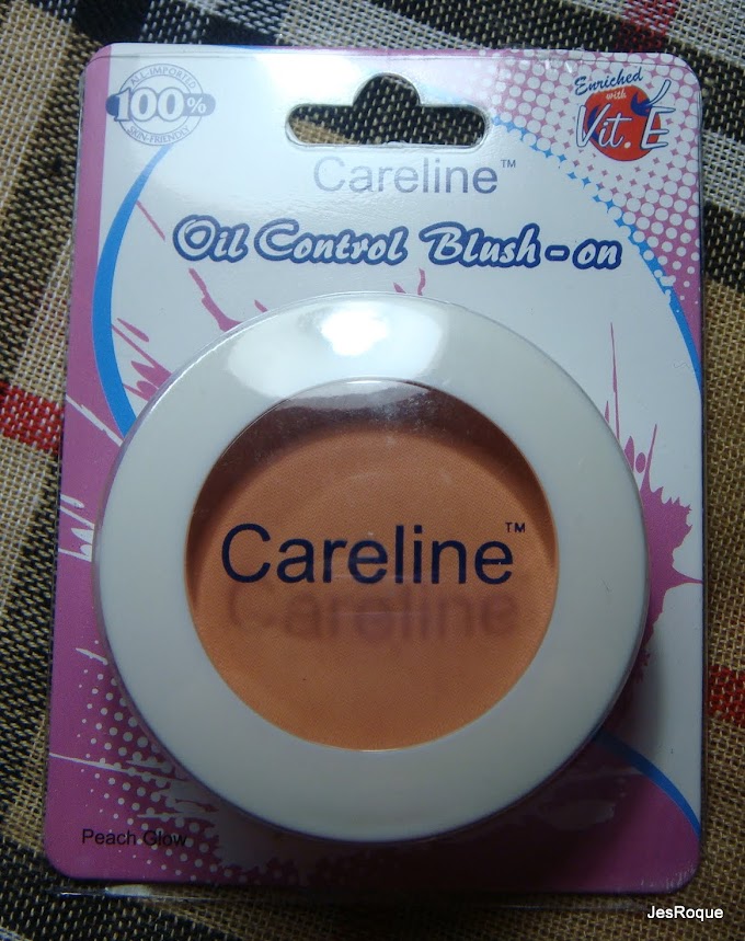 Review: Careline Oil Control Blush-On in Peach Glow