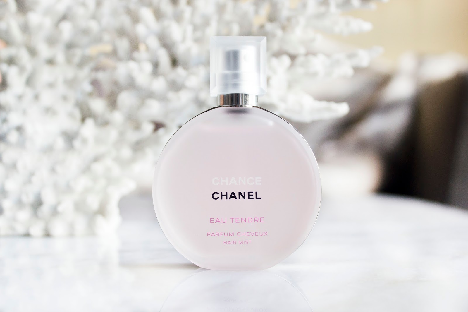 æg impuls banner Chanel Chance Eau Tendre Hair Mist Review - coveted beauty