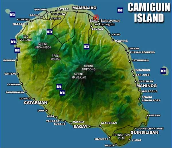 Island of Camiguin Places To Visit