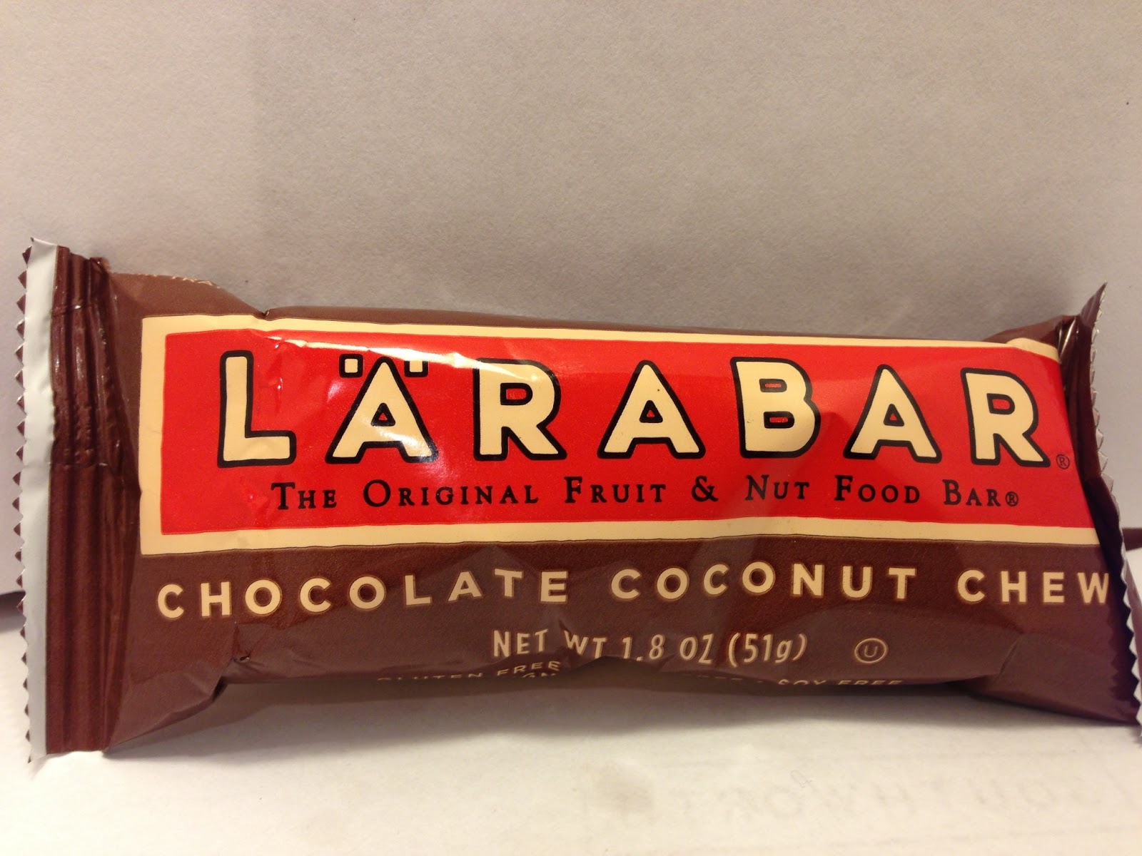 Crazy Food Dude Review Larabar Chocolate Coconut Chew Bar