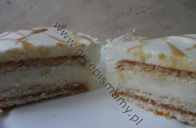 Ciasto bez pieczenia"Toffifee" Ciasto bez pieczenia"Toffifee"