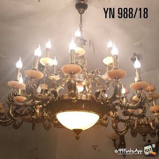 Đèn chùm YN988 den trang tri YN988