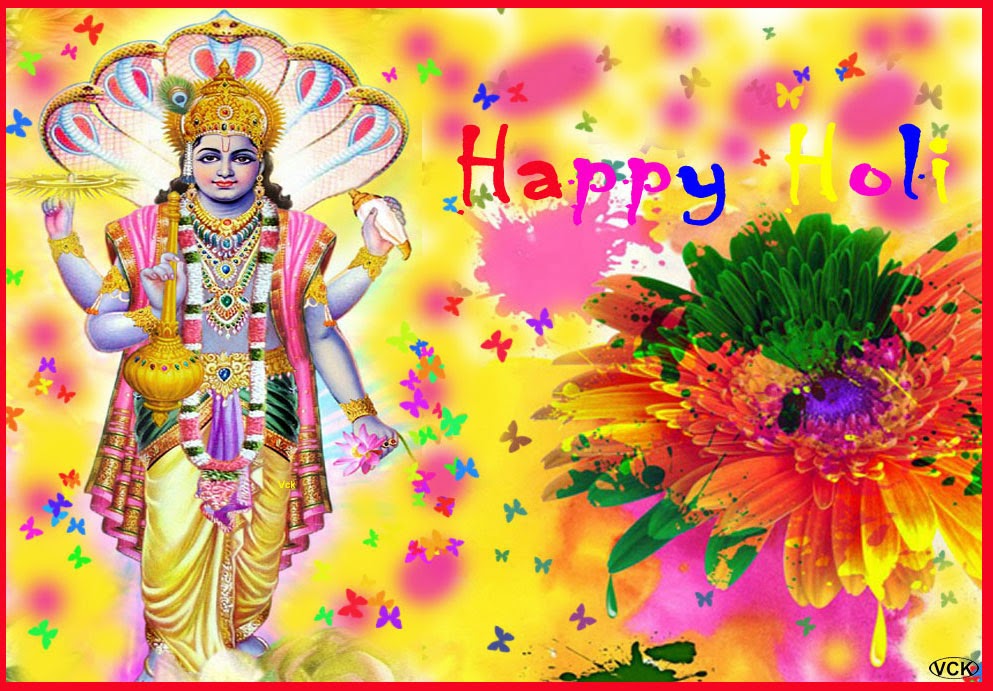 Hindu God And Goddess Wallpaper Holi Greetings