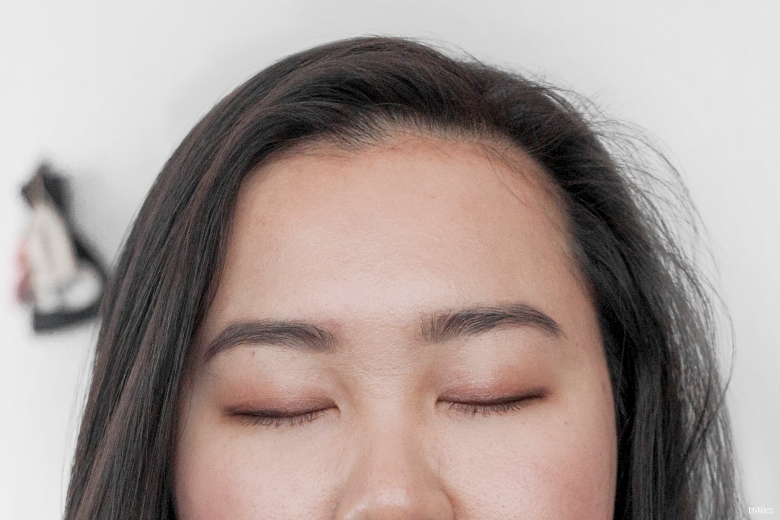 lavlilacs 2018 PMAD daily makeup look, dusty rose eyes