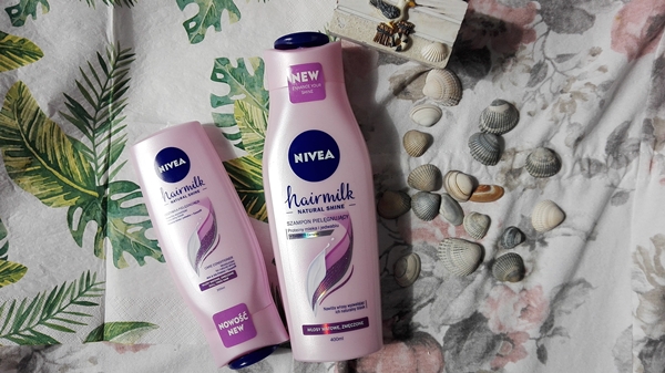 Nivea Hairmilk Natural Shine: szampon + odżywka