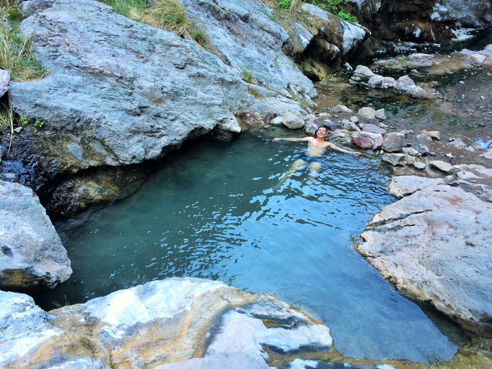 Running John BeautifulyDangerous Hike 5 Gold Strike Hot Springs