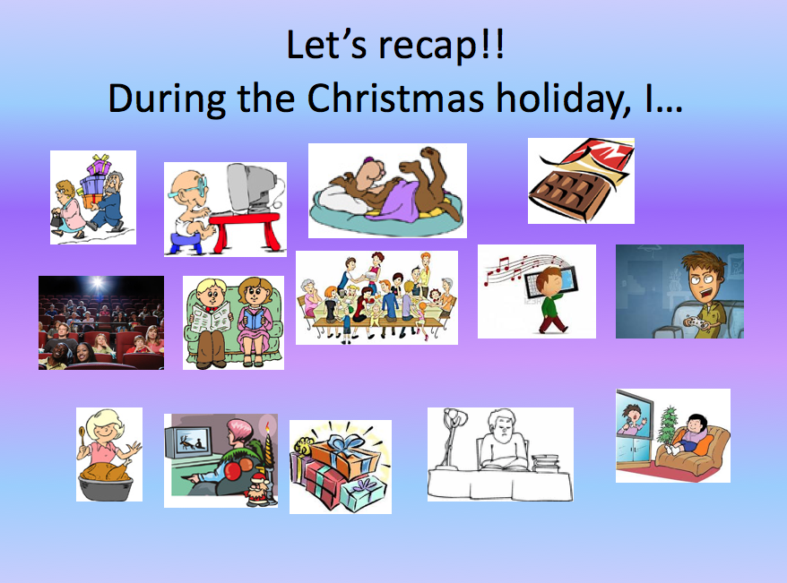 Branly English What did you do during the Christmas holiday