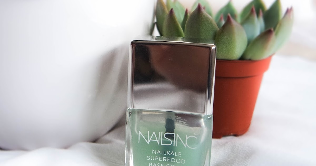 Rambles from my makeup box. Nails Inc NailKale Superfood Base Coat.
