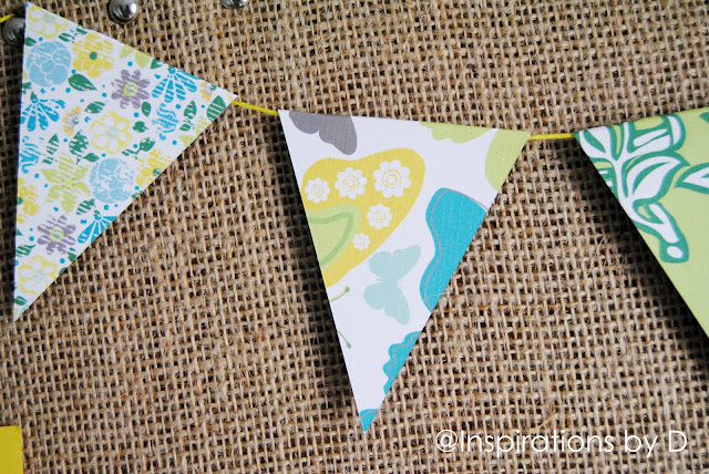 DIY: Scrapbook Paper Bunting