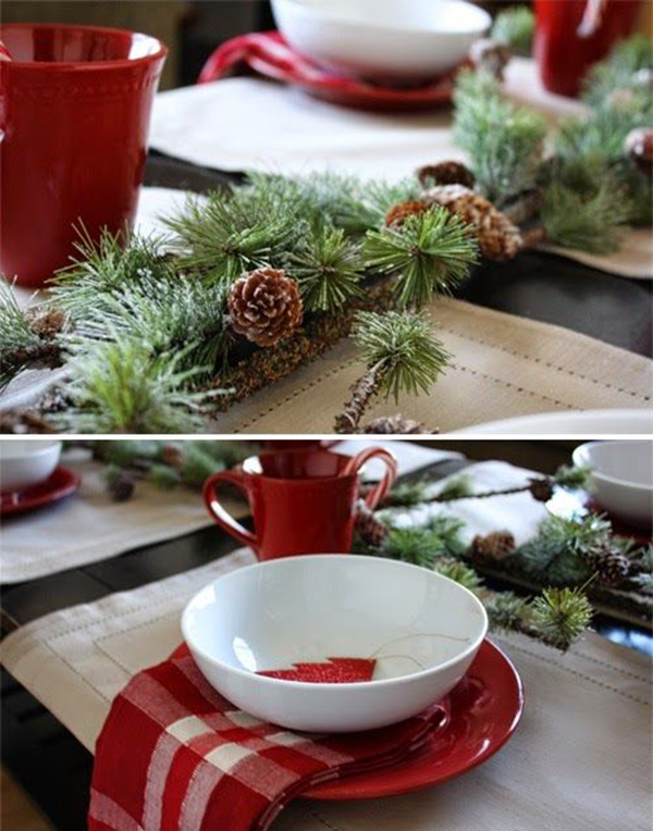 tablescape christmas . decoración de mesa homepersonalshopper