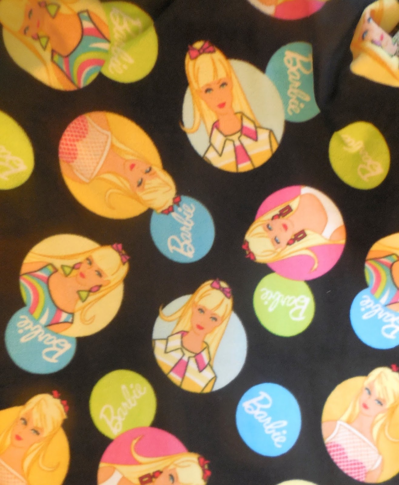 Vintage Barbie Blog: Nostalgic Barbie Fabric