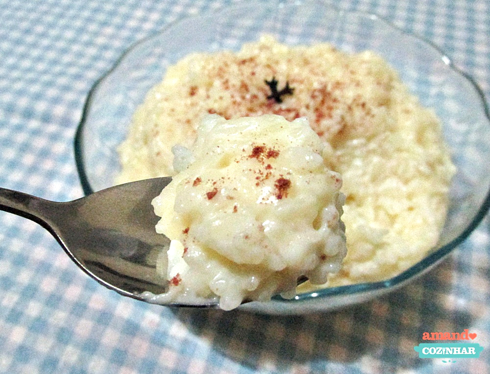 Arroz doce com coco Receita rápida e simples de fazer