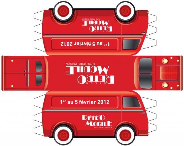 SP. Papel Modelismo PaperCraft Van