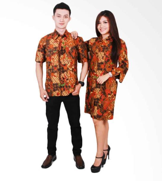10 Model Baju Batik Sarimbit Modern Terbaru 2020